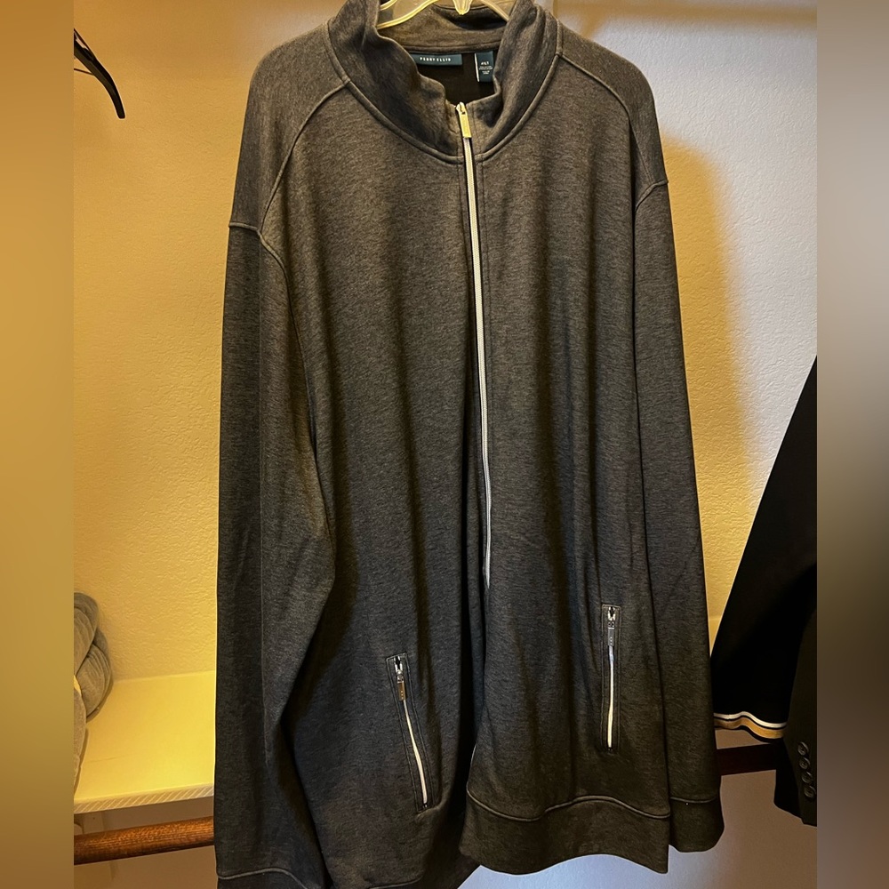 Big and tall Perry Ellis track jacket